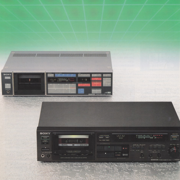 SONY] カセットデッキ 総合カタログ [1982年11月] – nakamura