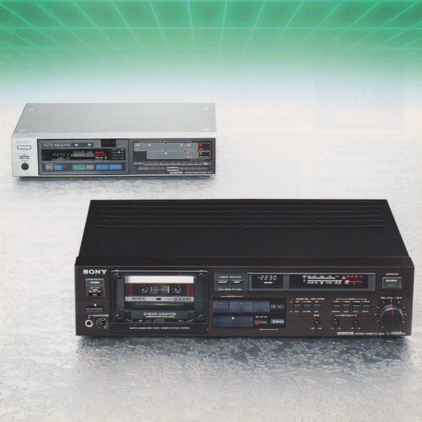 SONY] カセットデッキ 総合カタログ [1983年6月] – nakamura