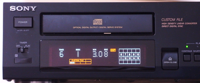 SONY／CDプレーヤー【CDP-997】／管YNT SONY／CDプレーヤーCDP-997／管YNT