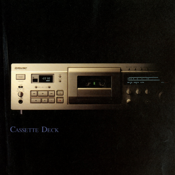 SONY] MD/DAT/カセットデッキ 総合カタログ [1994年10月] – nakamura