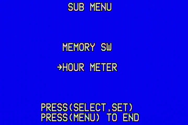 SUB MENU